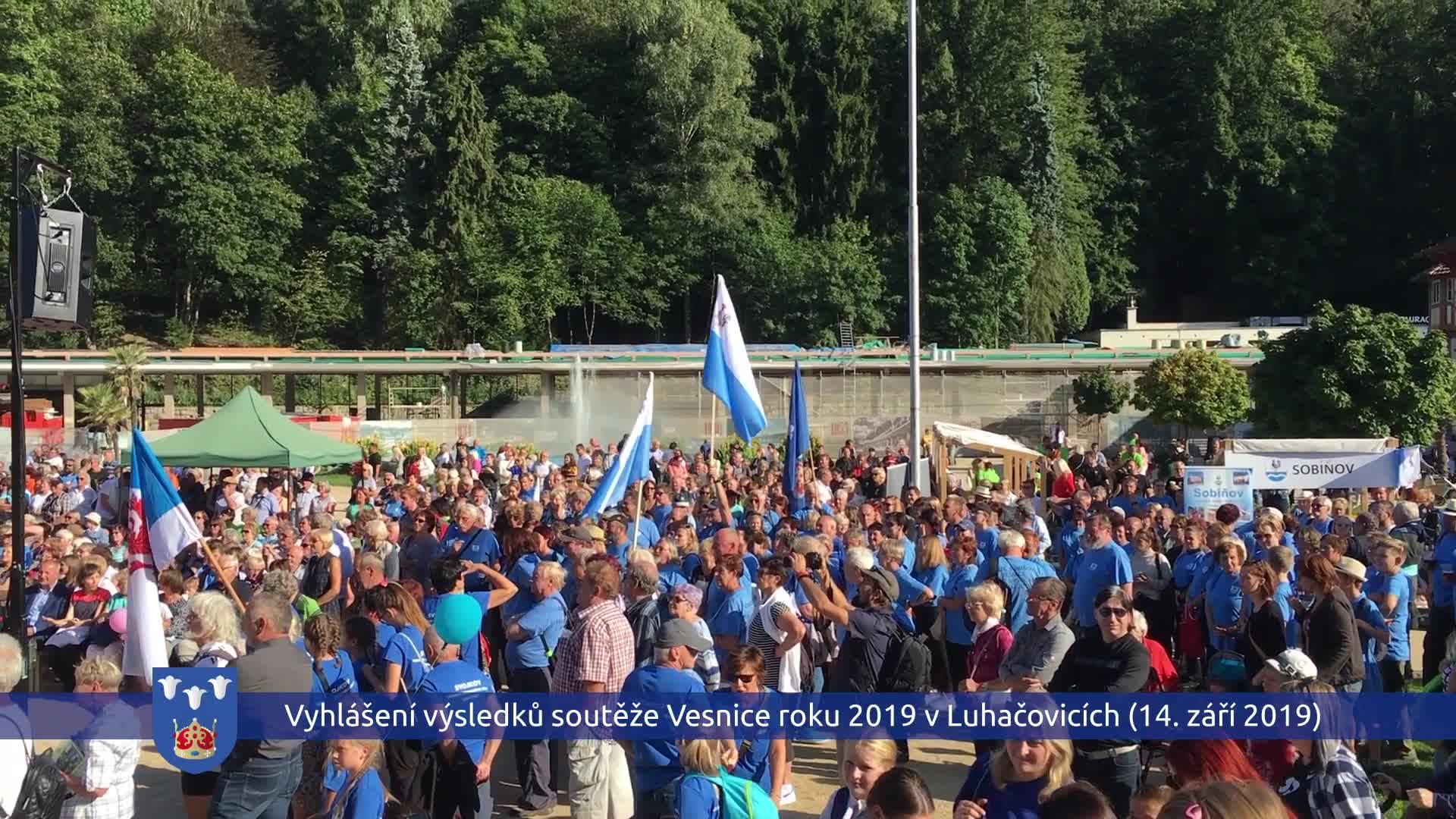 Vyhlášení výsledků soutěže Vesnice roku 2019