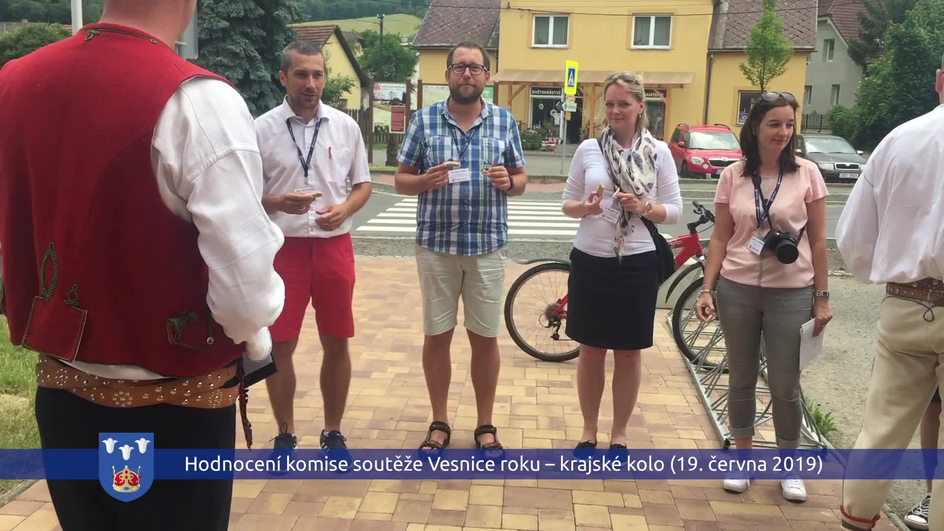 Hodnocení krajského kola soutěže Vesnice roku 2019